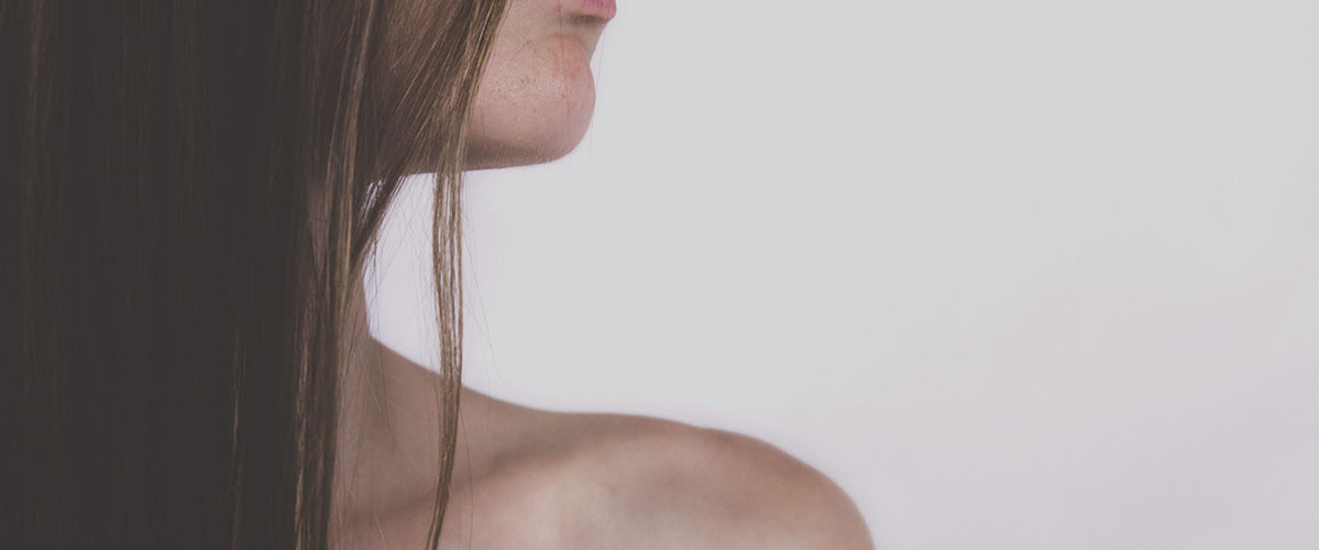 woman shoulder profile 